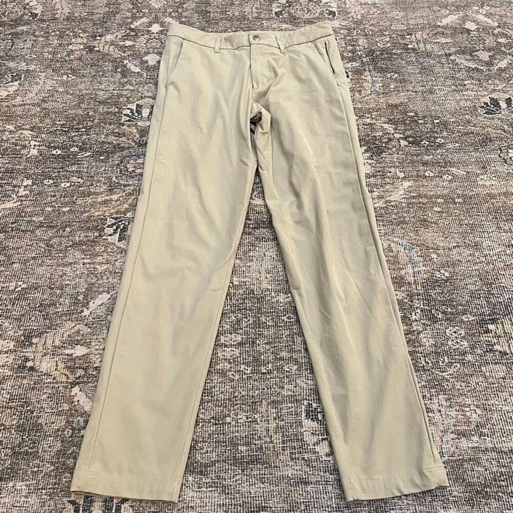 Lululemon ABC Pant Tan Khaki Dress Pants Mens Size 30